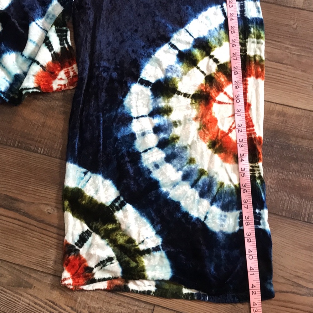 🐬EarthBound Tied Dye Wide Leg pants - Picture 11 of 14
